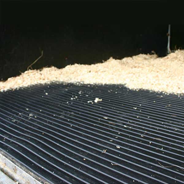 Anti-Slip Ribbed Rubber Mat for Floors & Workbenches