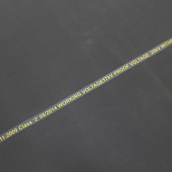 Ribbed Surface Electrical Safety Switchboard Matting