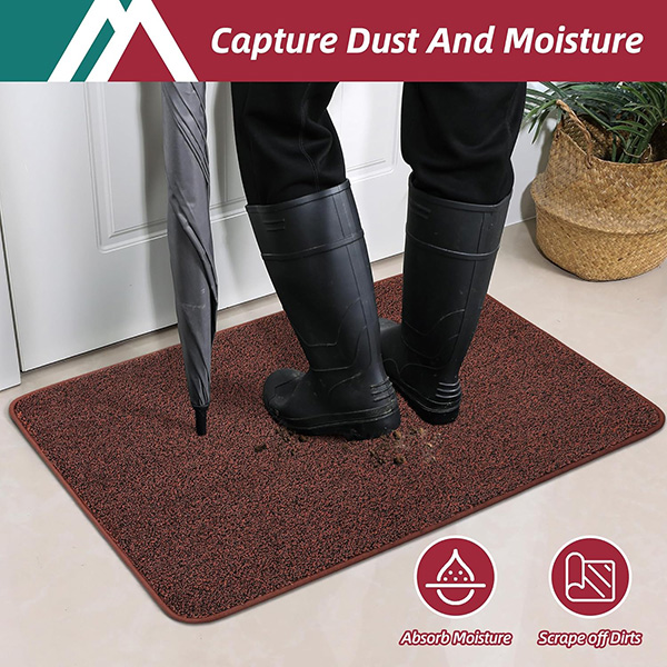 Doormat Non-Slip Machine Washable Dirt Trapper Doormat for Indoor and Covered OutdoorDoormat Non-Slip Machine Washable Dirt Trapper Doormat for Indoor and Covered Outdoor