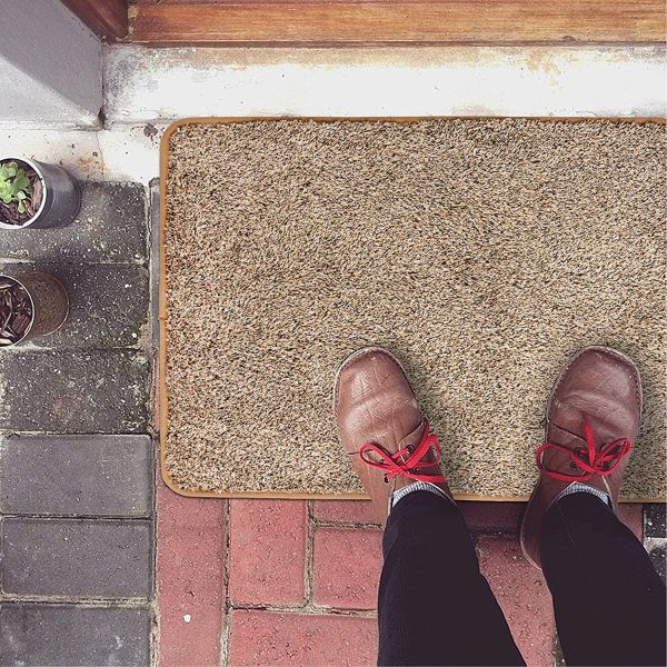 Doormat Non-Slip Machine Washable Dirt Trapper Doormat for Indoor and Covered OutdoorDoormat Non-Slip Machine Washable Dirt Trapper Doormat for Indoor and Covered Outdoor