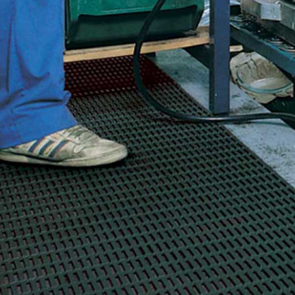 Non-Slip Workplace Flexible PVC Hollow Matting