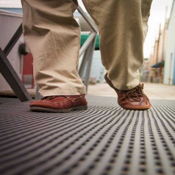 Non-Slip Workplace Flexible PVC Hollow Matting