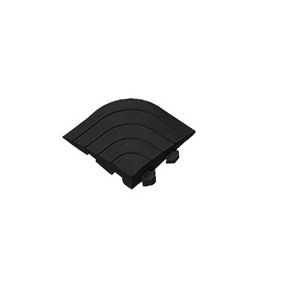 Interlocking Anti-Fatigue Durable Rubber Tile with Accessories