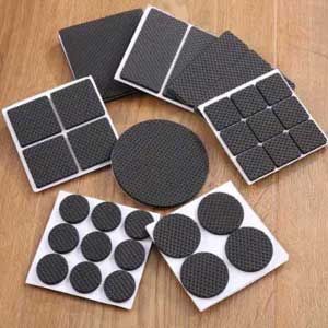 Industrial rubber pads for vibration control and equipment protection