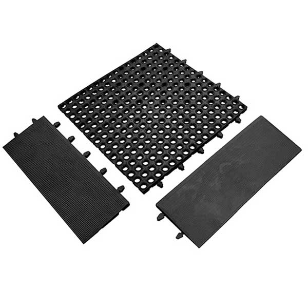 Interlocking Anti-Slip Floor Tile for Wet Areas