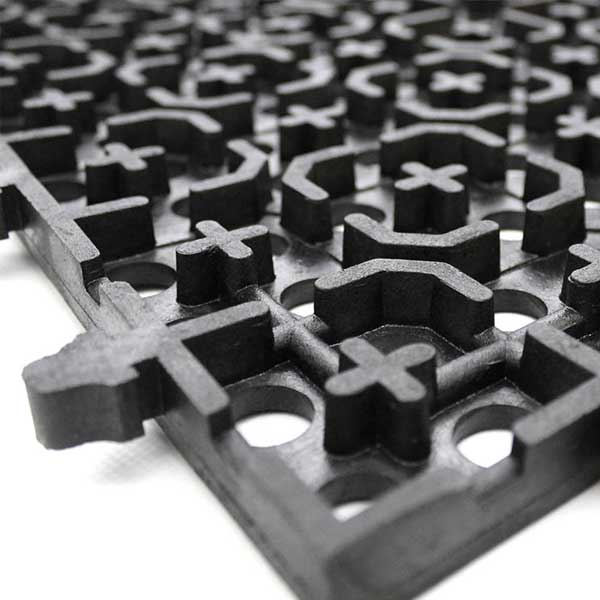 Interlocking Anti-Slip Floor Tile for Wet Areas