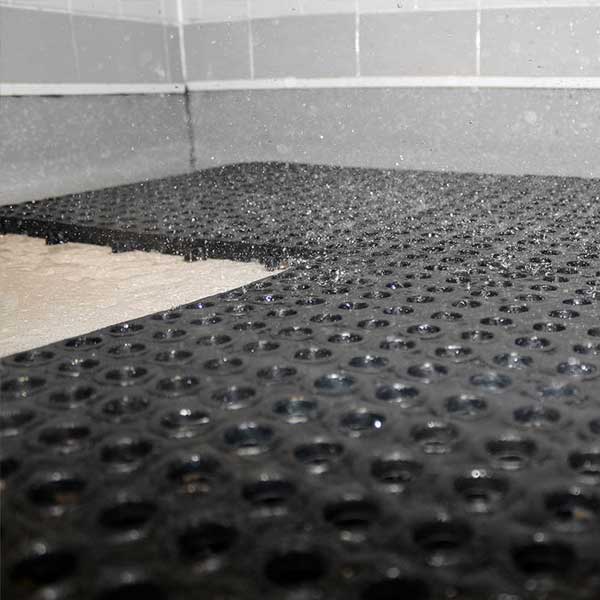 Interlocking Anti-Slip Floor Tile for Wet Areas